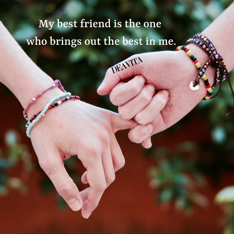 short inspirational quotes about best friends