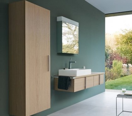 trendy-bathroom-furniture-wall-mounted-vanity-tall-storage-cabinet
