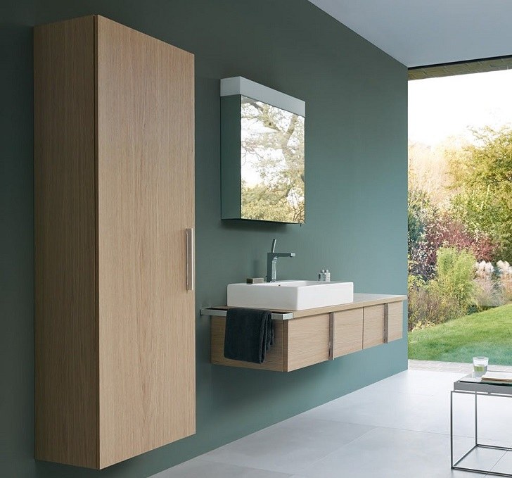 trendy bathroom furniture wall mounted vanity tall storage cabinet