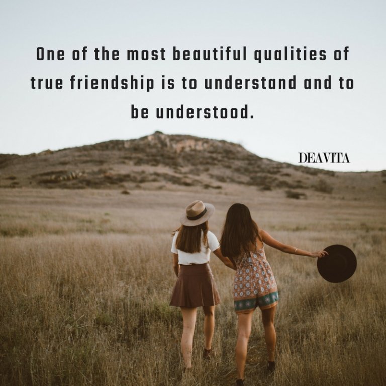 true friendship attitude and understanding sayings