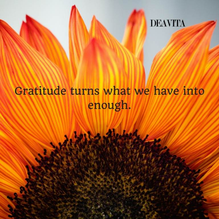 Best quotes Gratitude turns what we have into enough