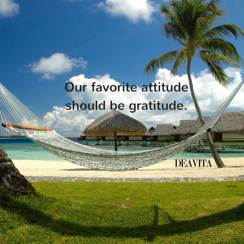 Cool short quotes Our favorite attitude should be gratitude