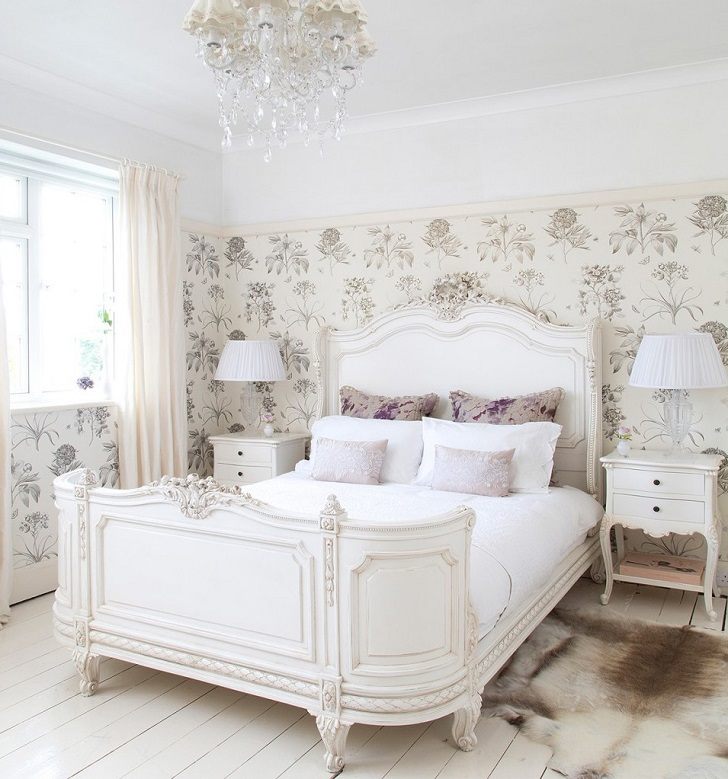 French provence bedroom furniture and decoration ideas