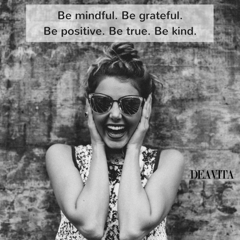 Great short quotes Be mindful Be grateful be positive be kind