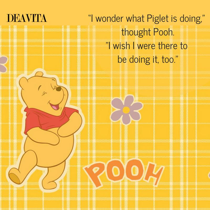 Pooh and Piglet quotes and friendship sayings