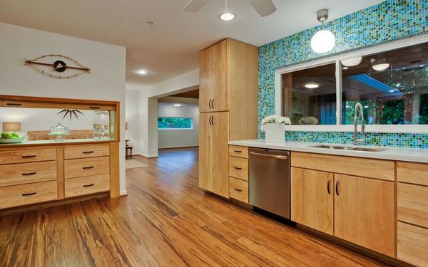 amazing bamboo floor kitchen design and decorating ideas
