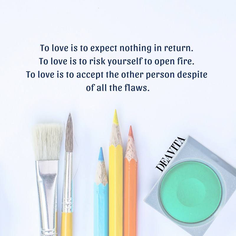 best deep quotes To love is to expect nothing in return