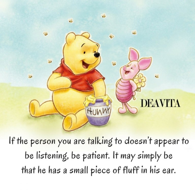 cute and fun winnie the pooh quotes about patience