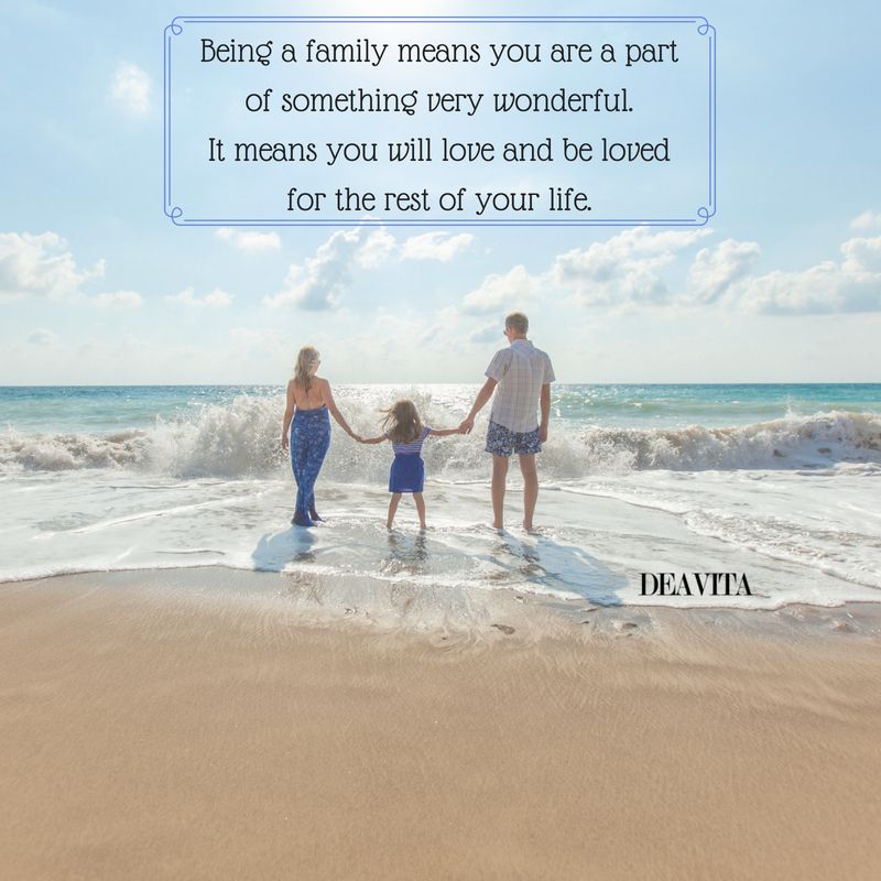 family and life quotes with beautiful photos