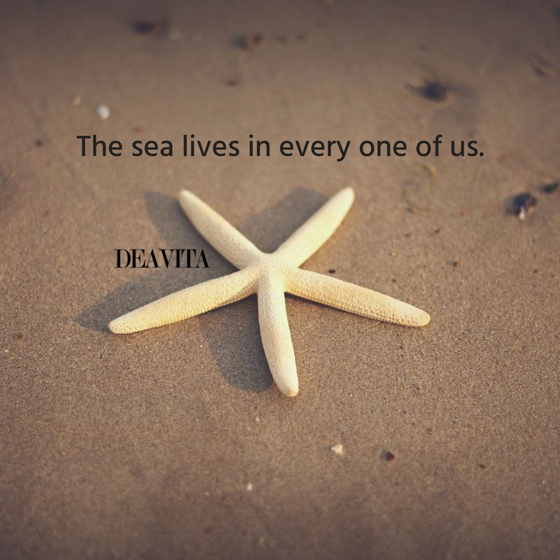 inspirational quotes The sea lives in every one of us