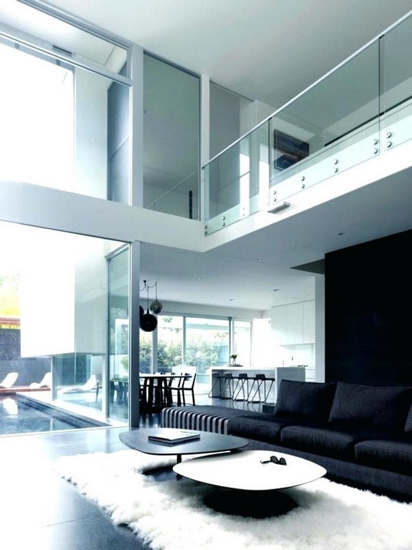 minimalist interior ideas black white modern furniture