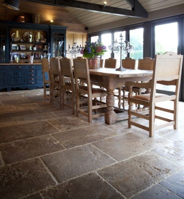 pros and cons of stone kitchen flooring limestone tiles