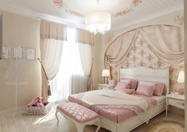 romantic bedroom ideas provencal style decorating pastel colors