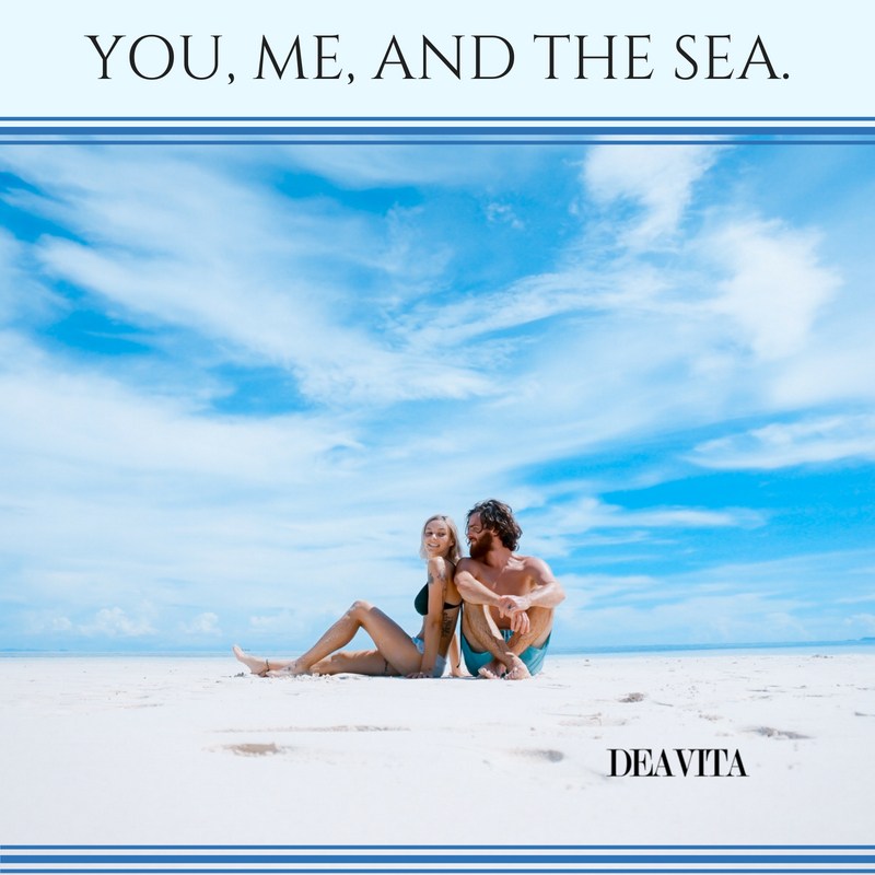 short romantic quotes You me and the sea