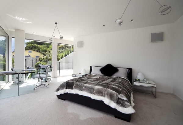 stunning modern bedroom home office interior design ideas