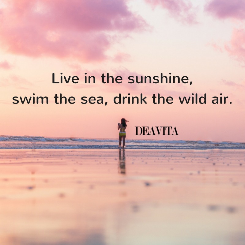 summer quotes beach sand sea sayings