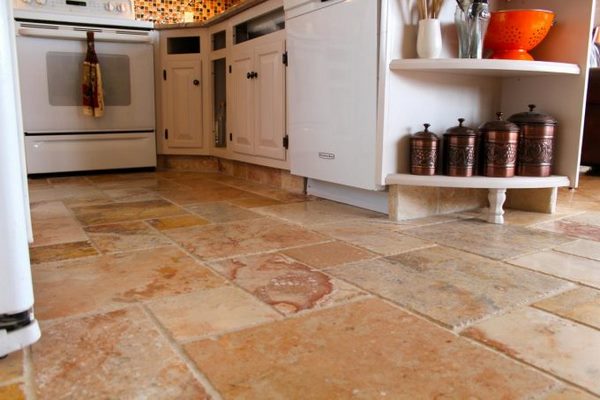 travertine kitchen floor tiles pros and cons materials guide