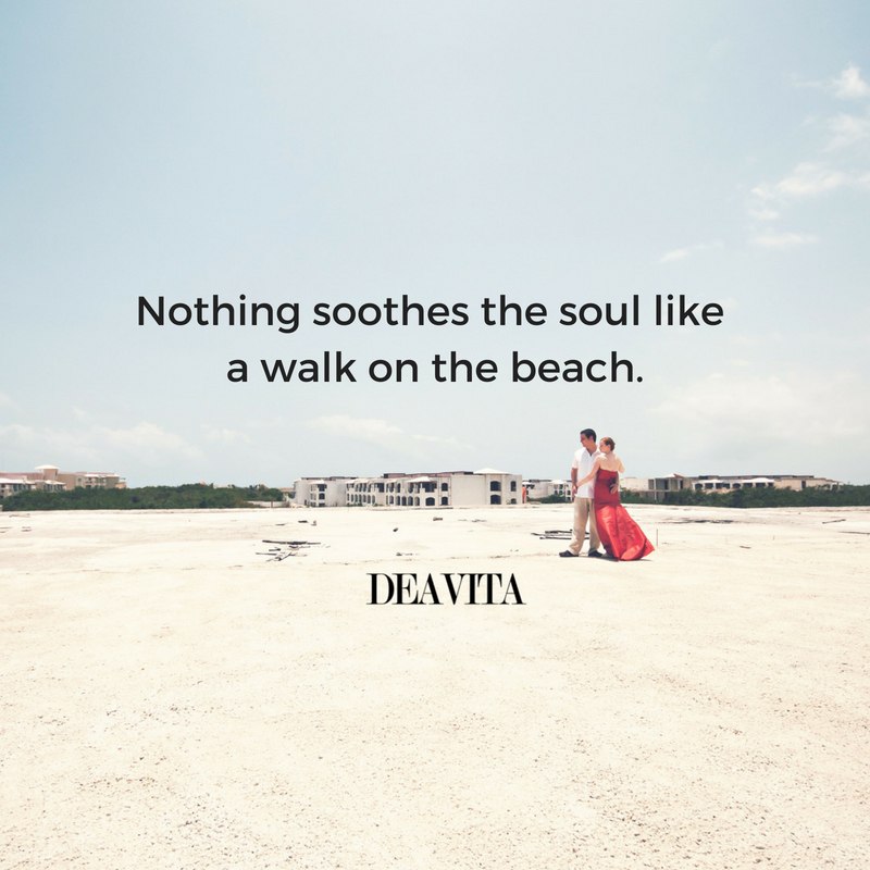 walk on the beach summer holiday quotes