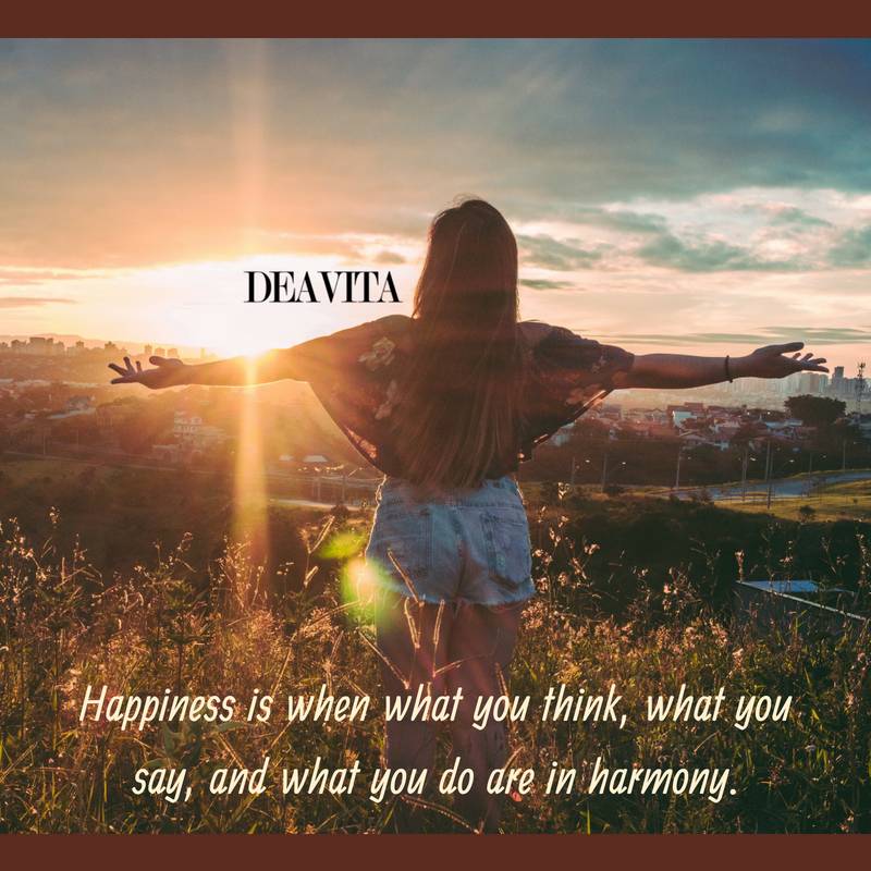 Happiness and harmony quotes with images