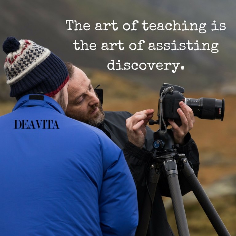 The art of teaching quotes and sayings with photos