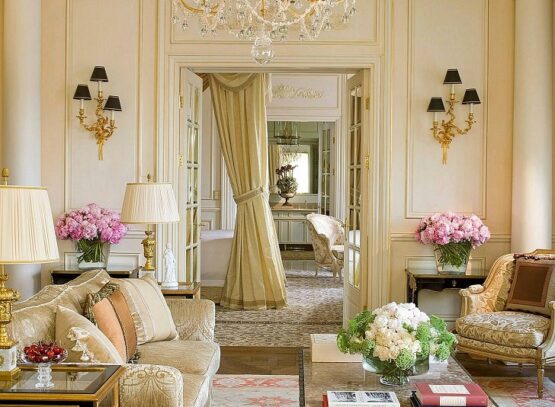 beige-sandy-monochromatic-interior-traditional-living-room