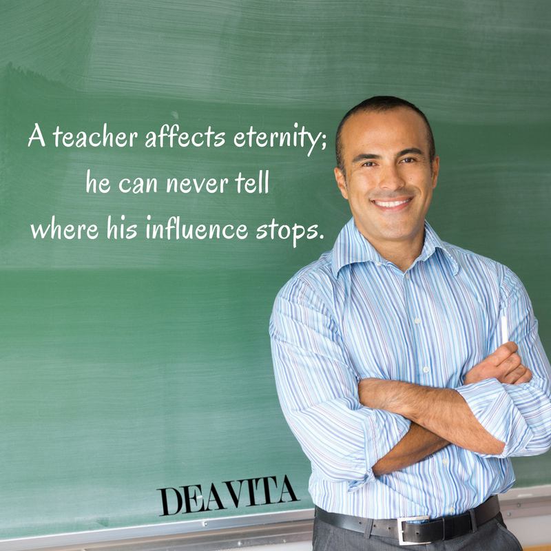 best short and deep quotes about teachers with images