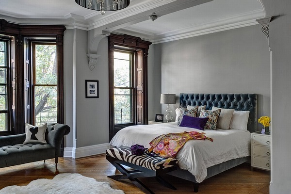 elegant master bedroom decor ideas color scheme gray shades
