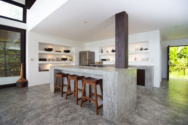 kitchen design and furniture concrete island with seating cabinets ideas