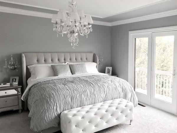 master bedroom decorating ideas neutral color scheme gray white