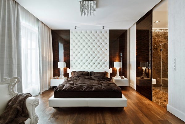 natural colors in bedroom interior design brown walls
