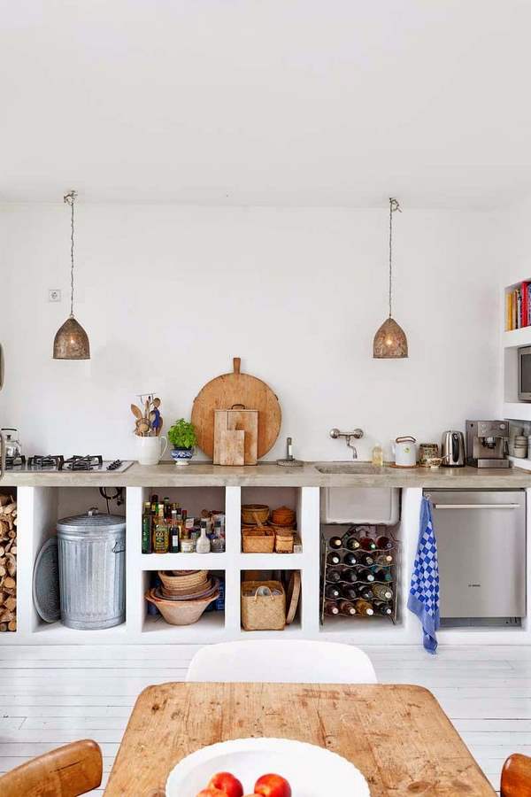original concrete kitchen cabinets ideas rustic decor