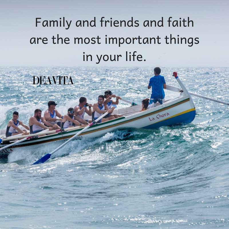 importance of family and friends