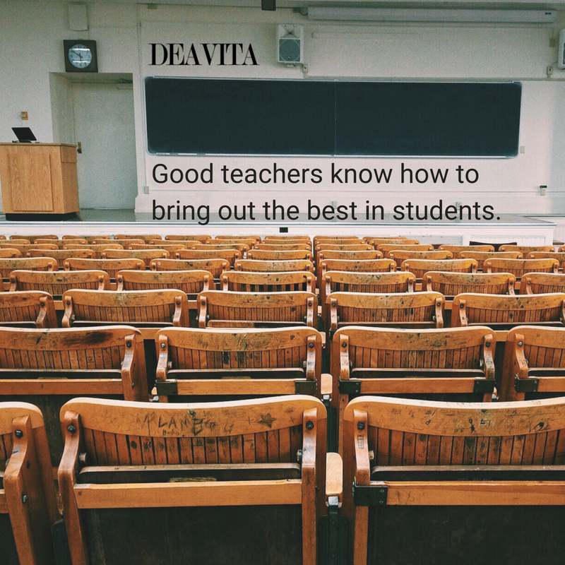 short inspirational quotes good teachers know how to bring out the best