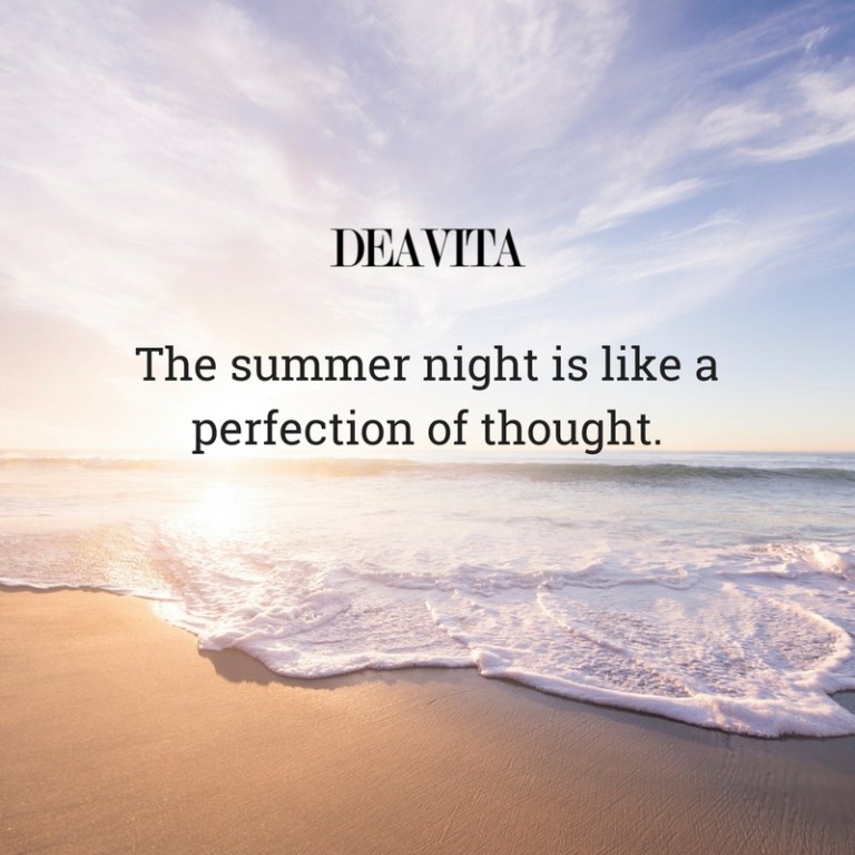 summer night quotes romantic sayings with images