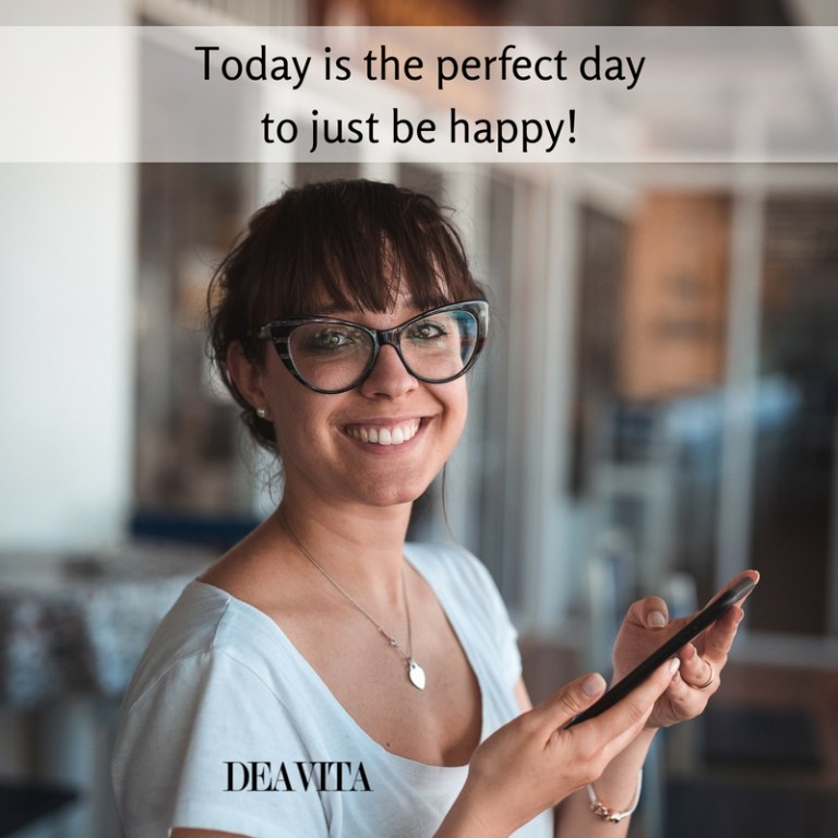 the perfect day to be happy inspirational quotes and cards with text