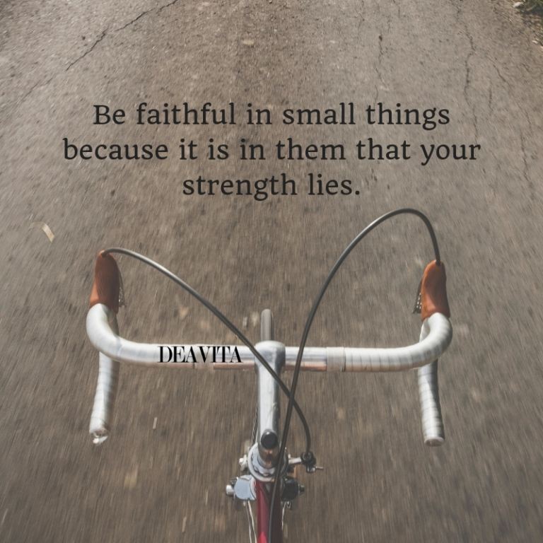 Be faithful quotes and sayings about strength