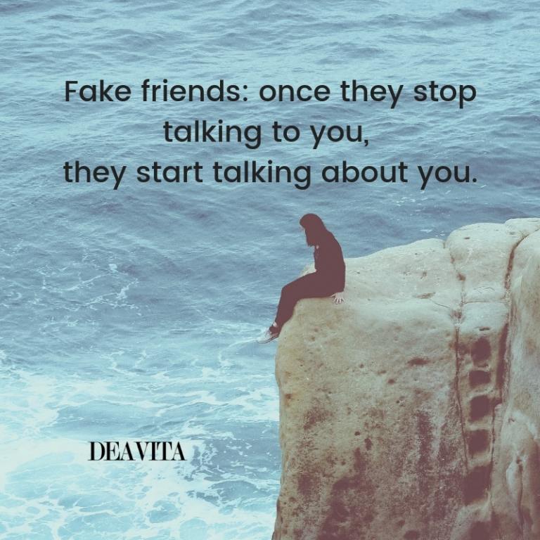 Fake friends quotes supportive sayings with images