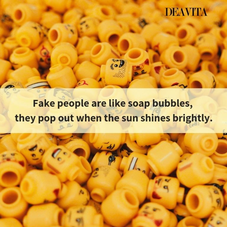 Fake people quotes and sayings about life