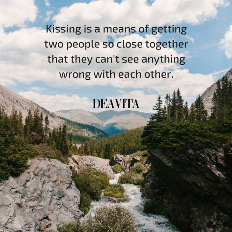 Kissing quotes inspirational romantic short love sayings