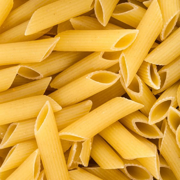 Penne rigate most popular Italian pasta