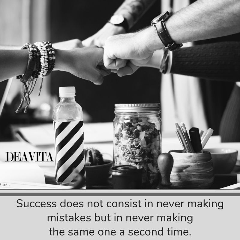 Success and making mistakes encouragement quotes positive sayings