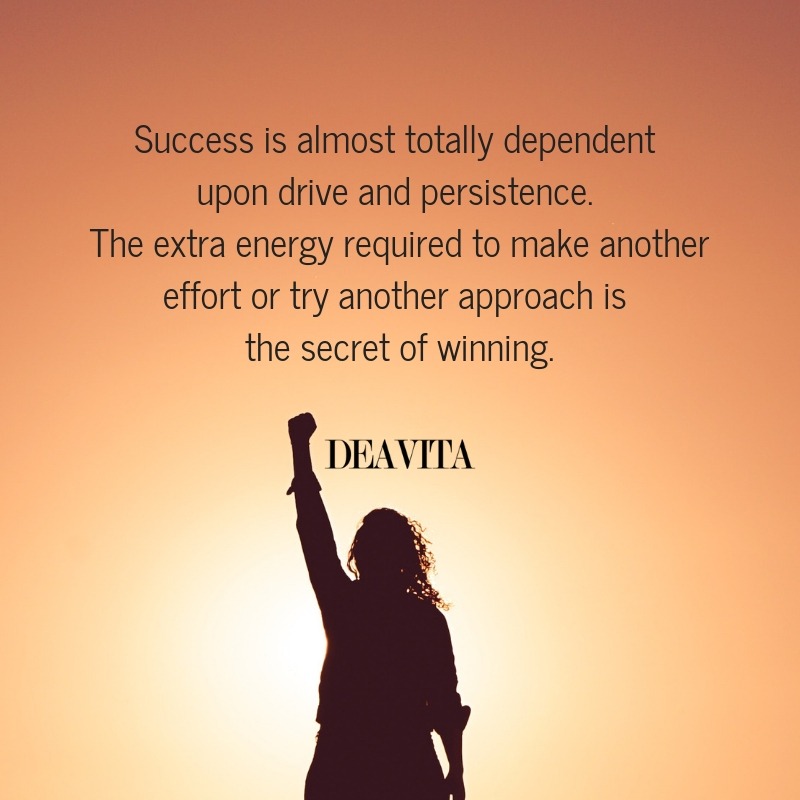 Success hard work persistence and determination quotes and sayings