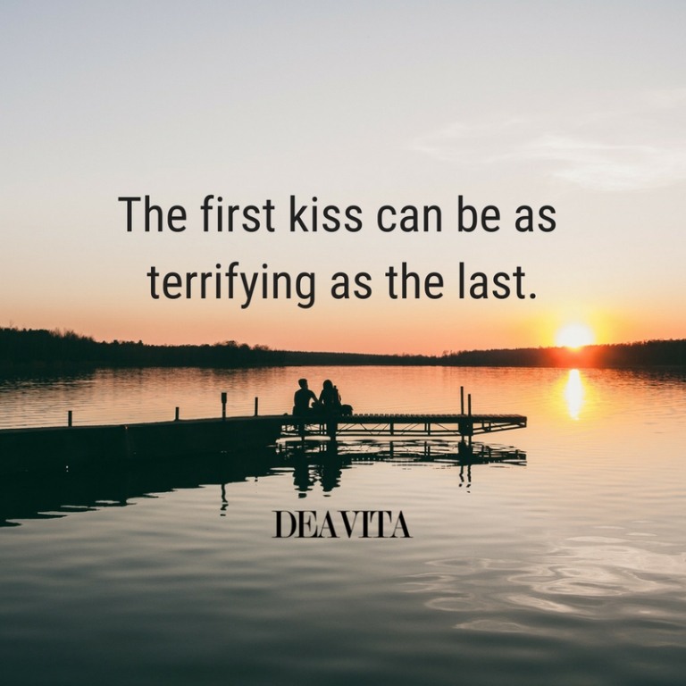 crush quotes first kiss romantic cards with text