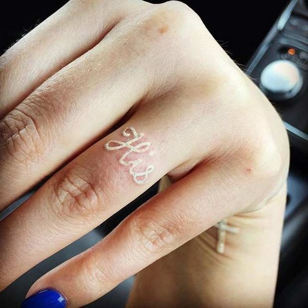 engagement wedding ring white tattoo ideas for women