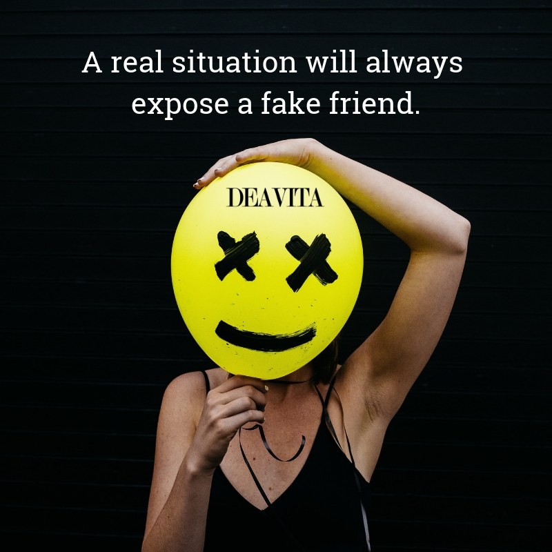 fake friends quotes short sayings about life