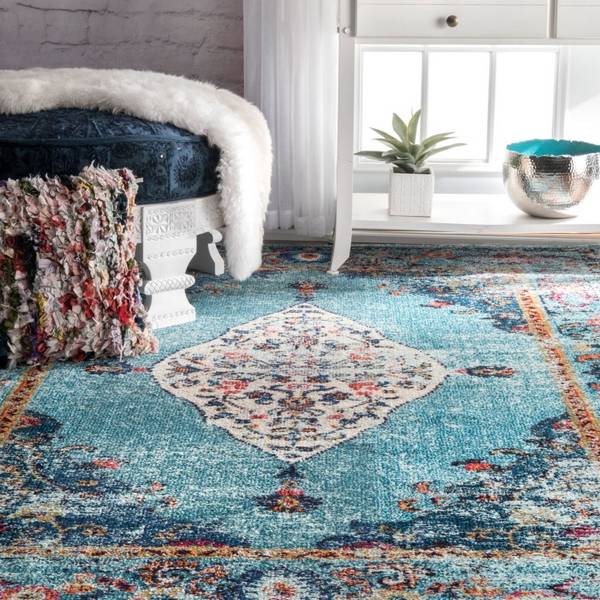 how to use vintage ethnic rugs in modern home interiors