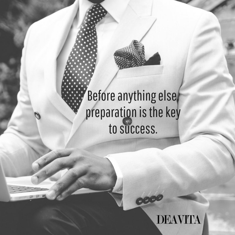 preparation hard work determination quotes