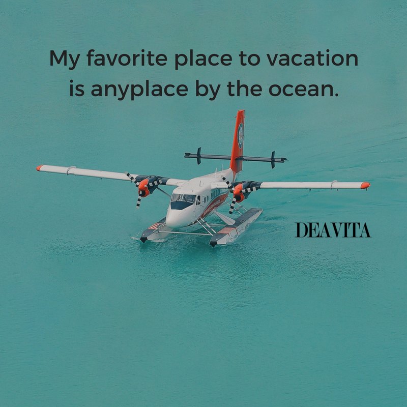 sea and ocean quotes favorite place to vacation