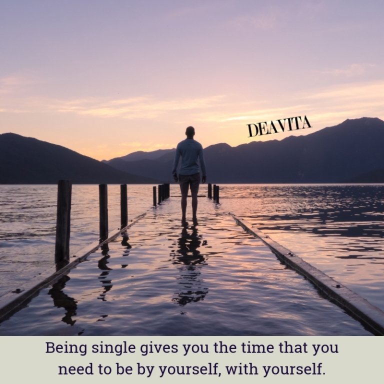 Being single be yourself motivational quotes and sayings