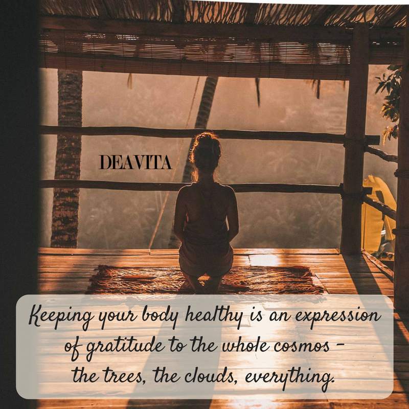 Keeping your body healthy inspirational lifestyle quotes